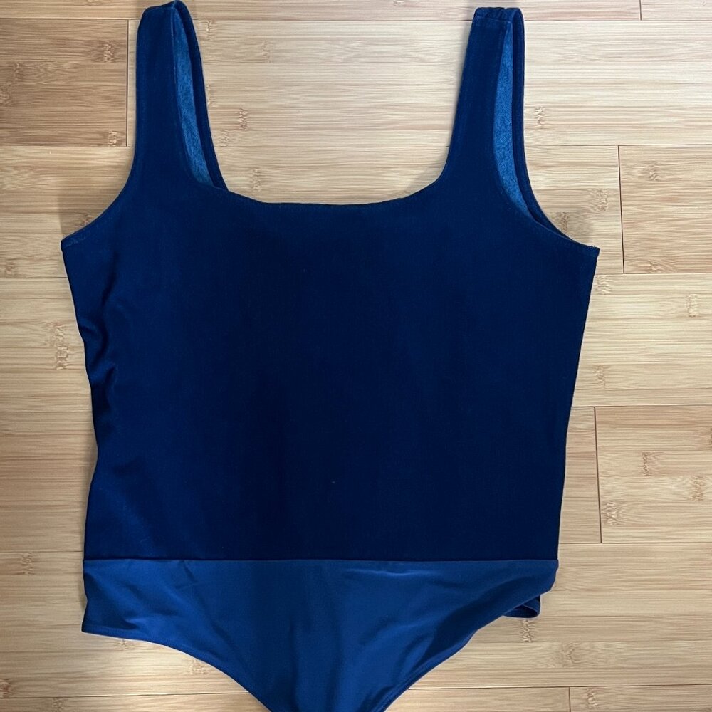 Express Denim bodysuit, size xl